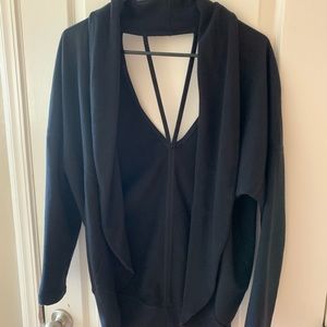 Zella open back cardigan